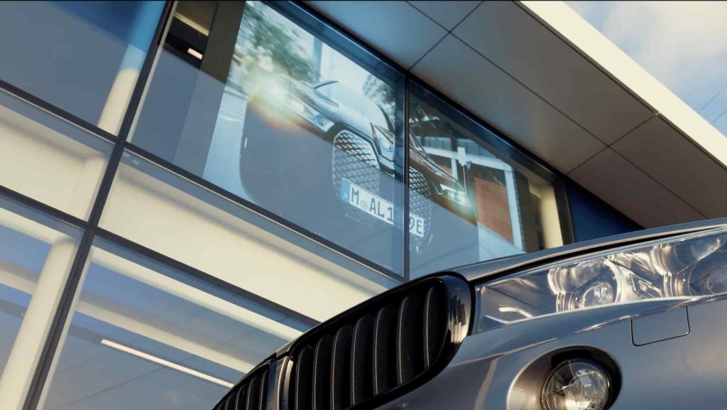 BMW Transparant LED-scherm